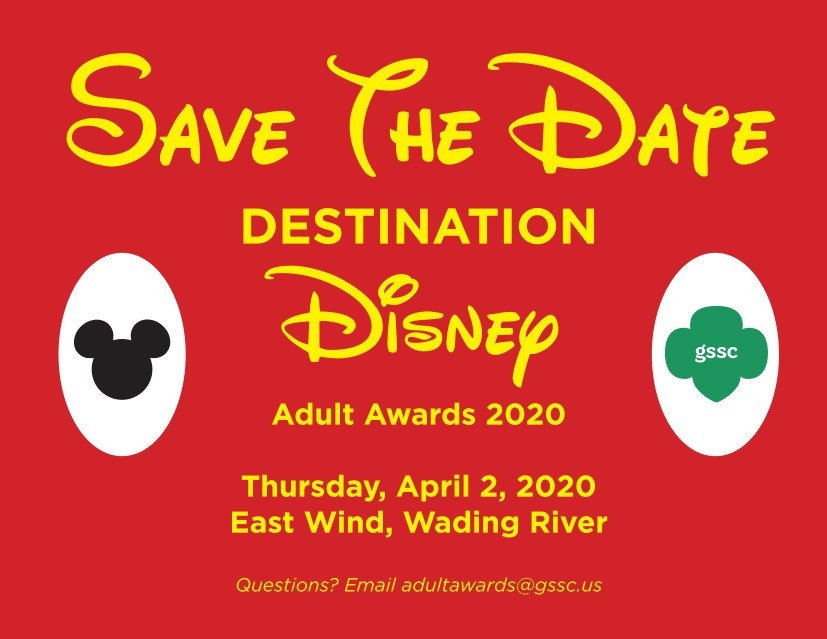 20-adultawards-savethedate Totally Awesome 80s Adult Awards Join Us for the Biggest Party of the Year As We Celebrate Our Totally Awesome Volunteers! Enjoy dinner, dancing, raffles & much more! April 4, 2019 at The Inn At East Wind Registration & Cash Bar at 6pm • Program begins at 7pm Cost: $45 per person