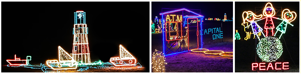 Smith Point Holiday Light Show 2022