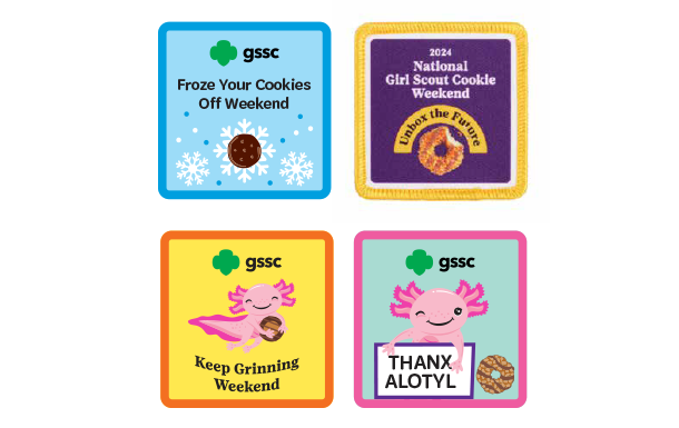 2023 Cookie Weekend Patches