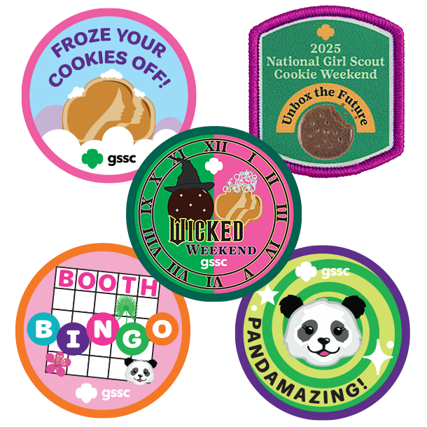 2023 Cookie Weekend Patches