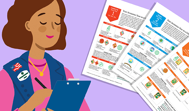 Discover the Girl Scout Troop Year Planner