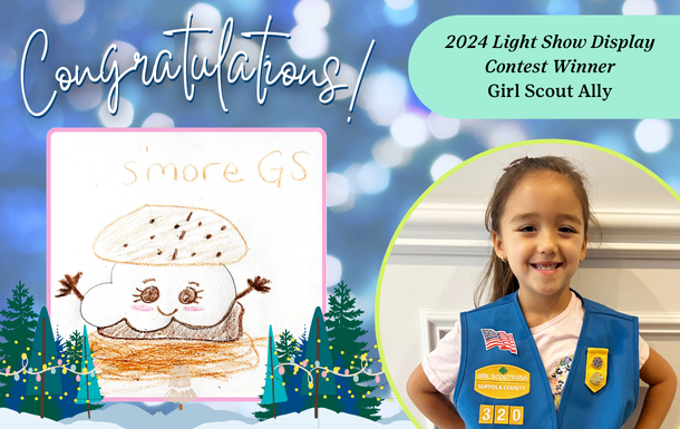 2024 Light Show Display Contest Winner Girl Scout Ally